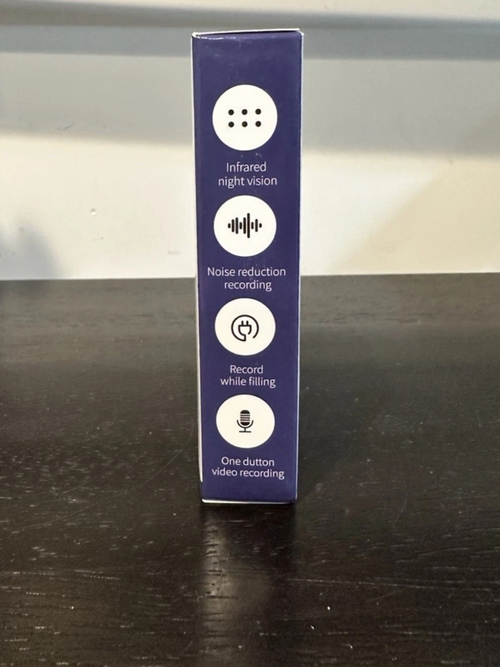 A8 Smart Video Recorder, Compact Clip-On Body Camera in Matte Black, NEW in box - Picture 3 of 5